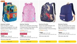 American tourister bags upto 75% Discount