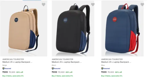 Image of American Tourister Laptop Bags Upto 69%Discount