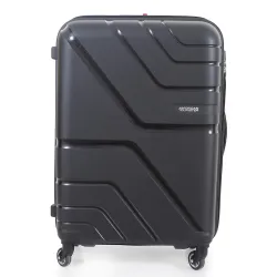 American Tourister Medium Trolley Bag for Travel | Upland Spinner 68 Cms Polypropylene Hardsided Check-in Luggage Bag 