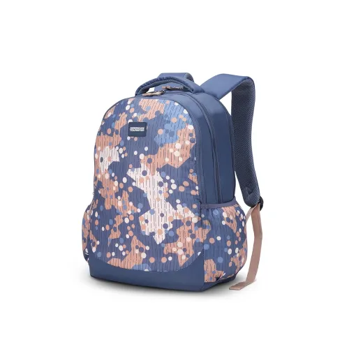 Image of American Tourister Poppin Dot Stylish Backpack | 32L Volume | 3 Compartments