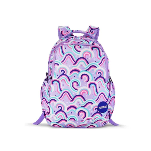 Image of American Tourister Rainbow Hues School Backpack (25.5L)