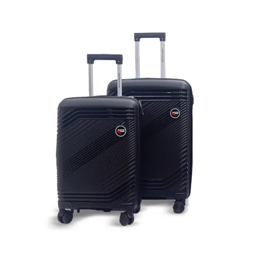 Image of AMERICAN TRAVELLER Tourisalined Luggage Trolley Bag Set of 2