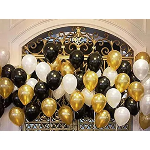 Image of AMFIN 10 Inch Beautiful Royal Metallic Balloons 