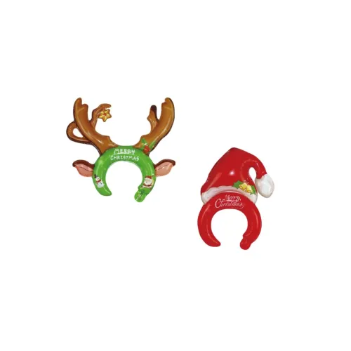 Image of AMFIN 8-Pack Christmas Foil Headband Balloons