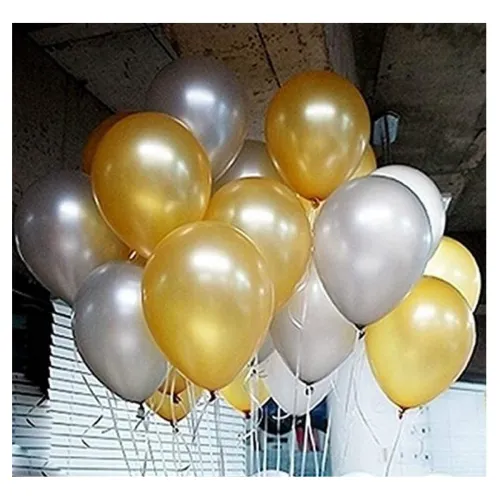 Image of AMFIN® Metallic Balloons 10 inch -Po25