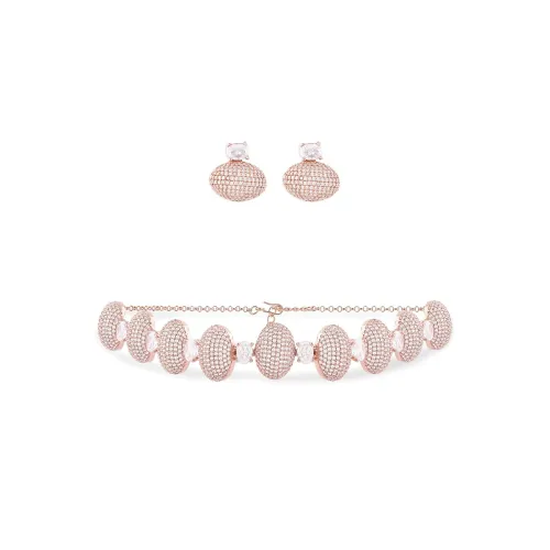 Image of Ami Cubic Zirconia Necklace & Earring Set