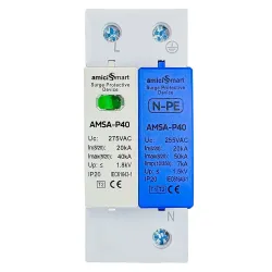 amiciSmart AC Surge Protector, SPD 275V 20KA~50KA Lightning Protection Device(AC)