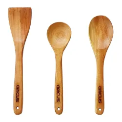 amicus Neem Wood Spatula Turner Spoon