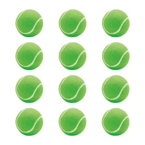 Image of AMIFIT Light Weight Tennis Ball | Perfect for Recreational Sports, Cricket and Kids, Pack of 12 (Green)