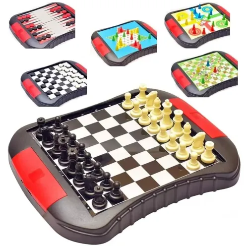 Image of Amitasha 6in1 Magnetic Travel Board Game