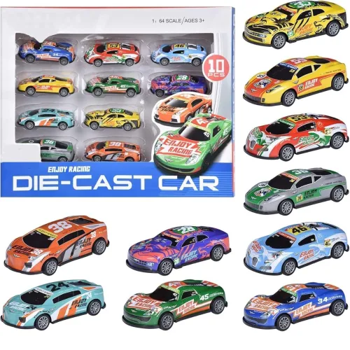 Image of Amitasha Racing Diecast Cars Toy Set