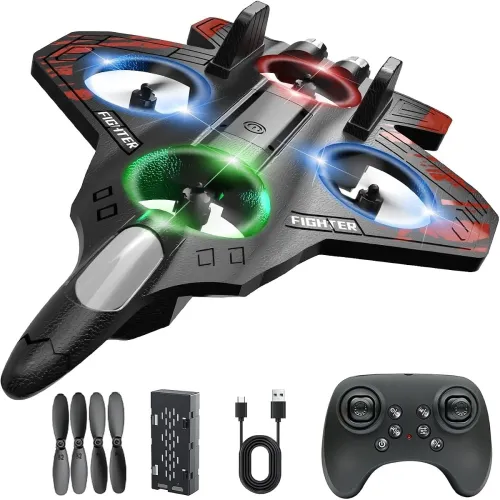 Image of Amitasha RC Stunt Airplane Toy