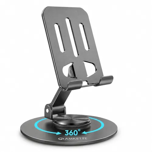 Image of Amkette Ergo 360° Alloy Mobile Stand for Desk