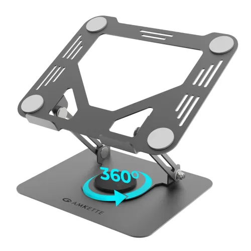 Image of Amkette Ergo Hi-Rise V2 Laptop Stand 360 Rotation