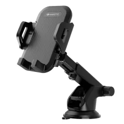 Amkette iGrip Drive Telescopic Car Mobile Holder for Dashboard, Mobiles Holder for car Dashboard, with 360 Rotation, One