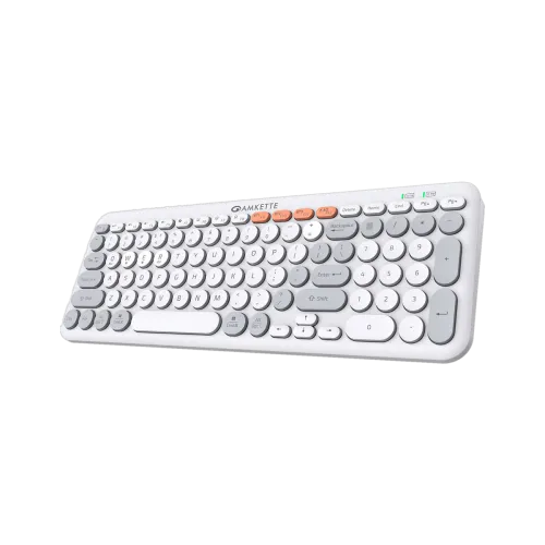 Image of AMKETTE Optimus XL 4-in-1 Bluetooth Wireless Keyboard White