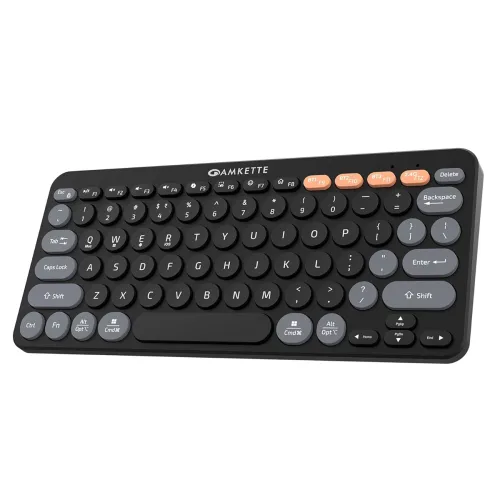 Image of Amkette Optimus 4-in-1 Multi-Device Bluetooth Keyboard (Black)