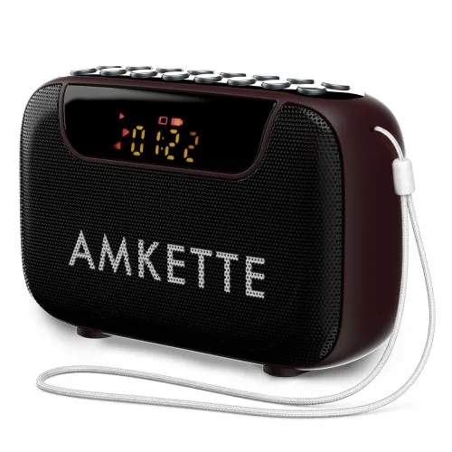 Image of Amkette Pocket Blast 5 in 1 FM Radio with Bluetooth, Powerful Sound