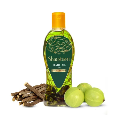Image of Amla & Mulethi Herbal hair Oil for men & women 180ml