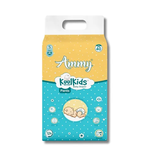 Image of Ammy Koolkids Baby Diaper Pants S (40 Count)