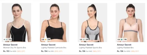 Image of Amour Secret Bra at minimum 85% Discount