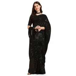 Amrutam Fab Womens Georgette Silk 