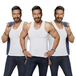 Amul Comfy Men’s Vest | 100% Cotton Single Jersey Fabric
