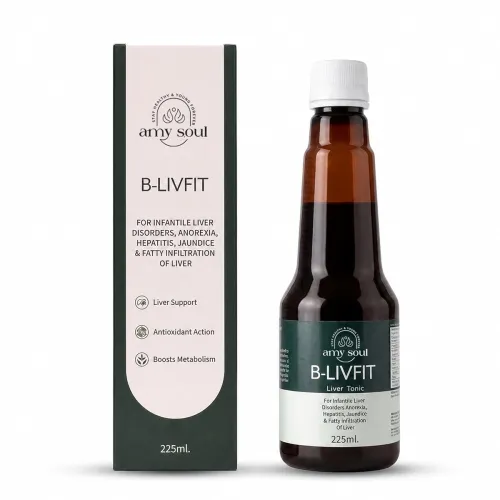 Image of Amysoul B-Livfit Advanced Liver Support Supplement Herbal Formula with Milk