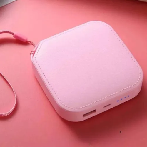 Image of AMYTEL 10100 mAh Mini Power Bank – 18W, Pink