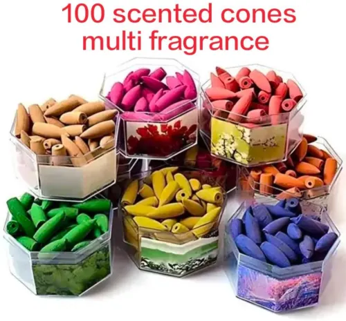 Image of Ananya Backflow Incense Dhoop Cones – Sandal (100 Pack)