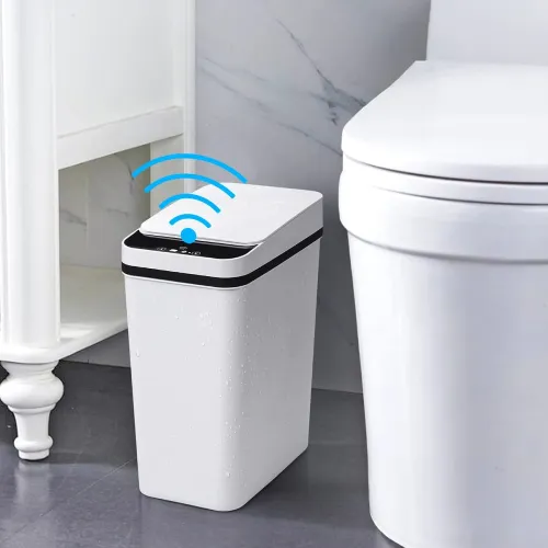 Image of Anborry Bathroom Smart Touchless Automatic Trash Can 2.5 Gallon 