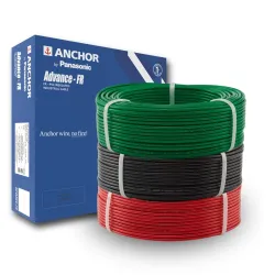 Anchor by Panasonic 90m Wire Combo (1mm Green, 2.5mm Black & Red) 