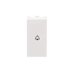 Anchor by Panasonic 66103 Roma Urban Modular 1M 10A V0 Grade Polycarbonate Bell Push Switch (White, Pack of 10)