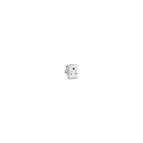 Image of Anchor by Panasonic Pilot 16A 3 Pin Multiplug Adapter with Universal Socket | 3 Pin Multi Plug Socket (White, 3166-Pk10)