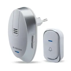 Anchor by Panasonic Wireless Doorbell with 120 Meter Operating Range