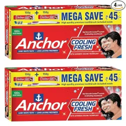 Anchor Cooling Fresh Gel Toothpaste 600g (150g x 4)