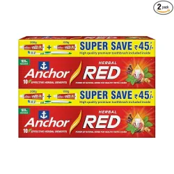 Anchor Herbal Red Toothpaste - 300g Pack of 2