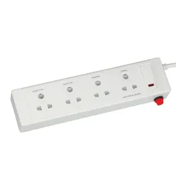 Anchor Panasonic 4-Way Surge Protector Socket