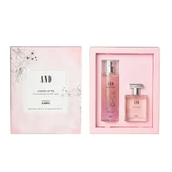 AND Love Muse Perfume Gift Pack for Women | 50ml Eau De Parfum for Women + Body Spray | Perfume for Woman with Jasmine &
