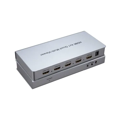 Image of ANDTRONICS 4x1 HDMI Quad Screen Multiviewer