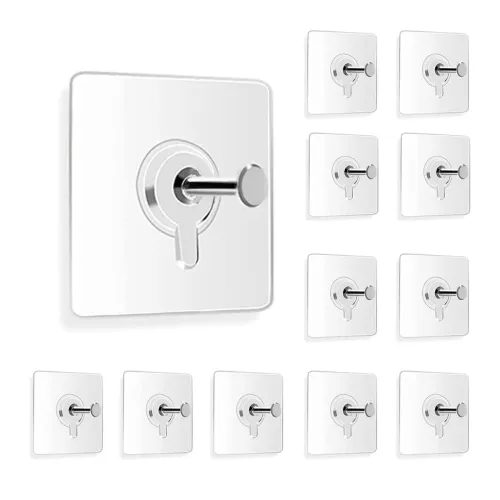 Image of Anekh Adhesive Photo Frame Hooks, Pack of 12