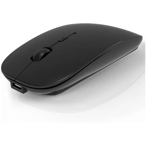 Image of ANEWISH Slim Rechargeable Silent Bluetooth Wireless Mouse