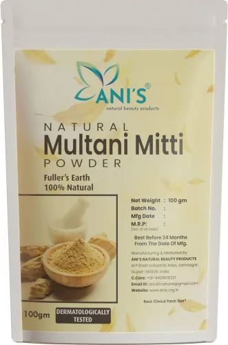 Image of ANI'S Pure Multani Mitti Powder (100g)