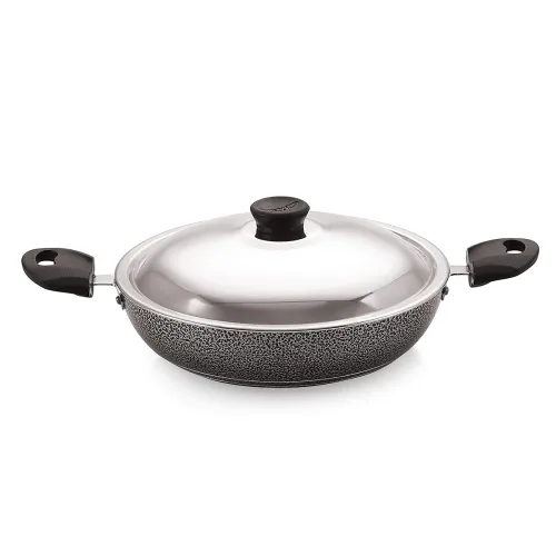 Image of Anjali 2.5L Non-Stick Kadai with SS Lid