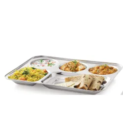 Anjali 5-Compartment Mess Tray Pack of 2
