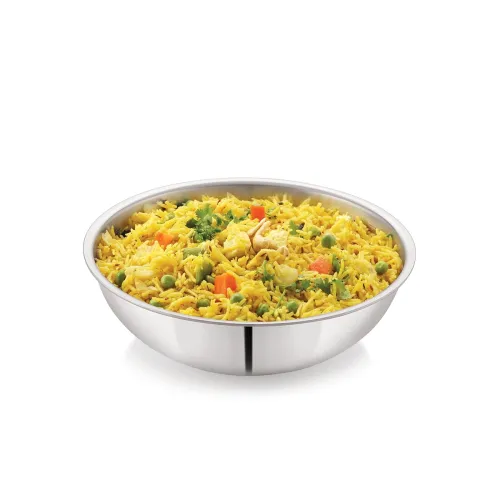 Image of Anjali Tattva Triply Stainless Steel Tasara-3300ml, Aluminium Core, Induction Base, Fast & Even Heating, Perfect for Sea