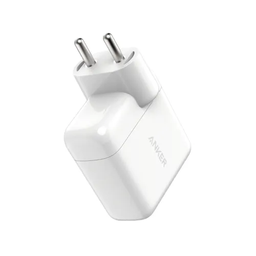 Image of Anker 35W 2-Port USB-C Wall Charger, Compact Fast Charger with 18W PD & 15W PowerIQ 3.0 for iPhone 15/14/13, Galaxy, iPa