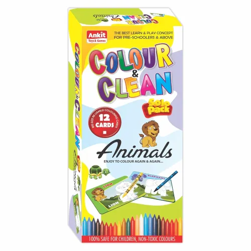Image of Ankit Color & Clean Animals Pack – 12 