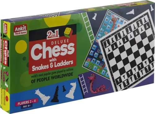 Image of Ankit Jumbo Classic Game of Snakes and Ladders Strategy & War Board Game