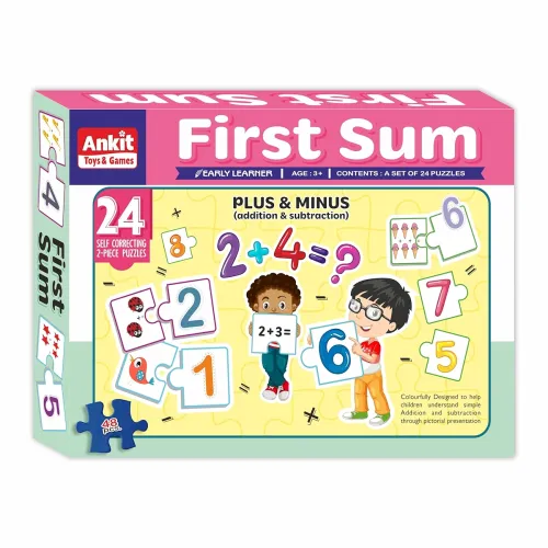 Image of Ankit Toys & Games First Sum Jigsaw Puzzle